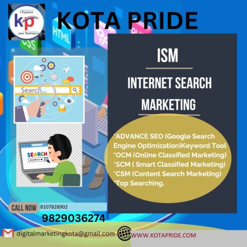 SEO and ISM Services For Website and Apps